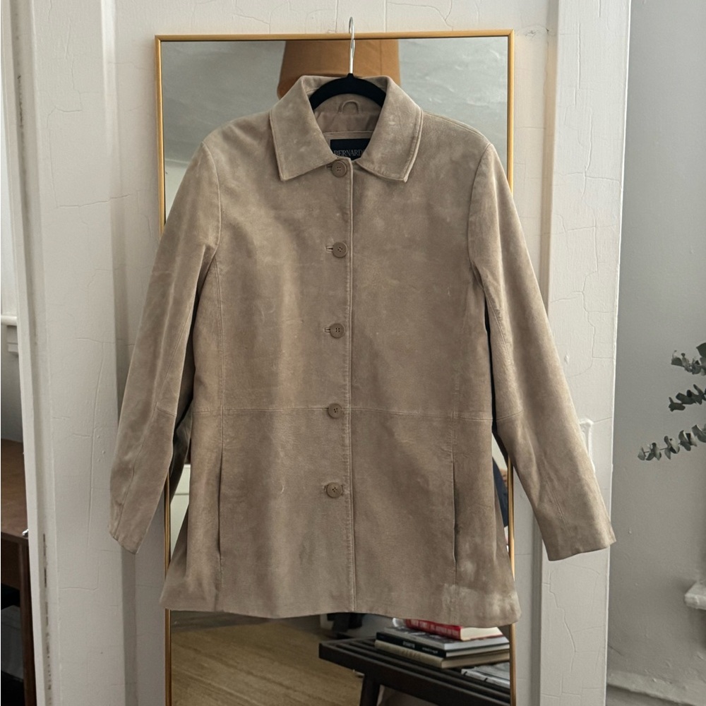 Vintage Tan Suede Jacket